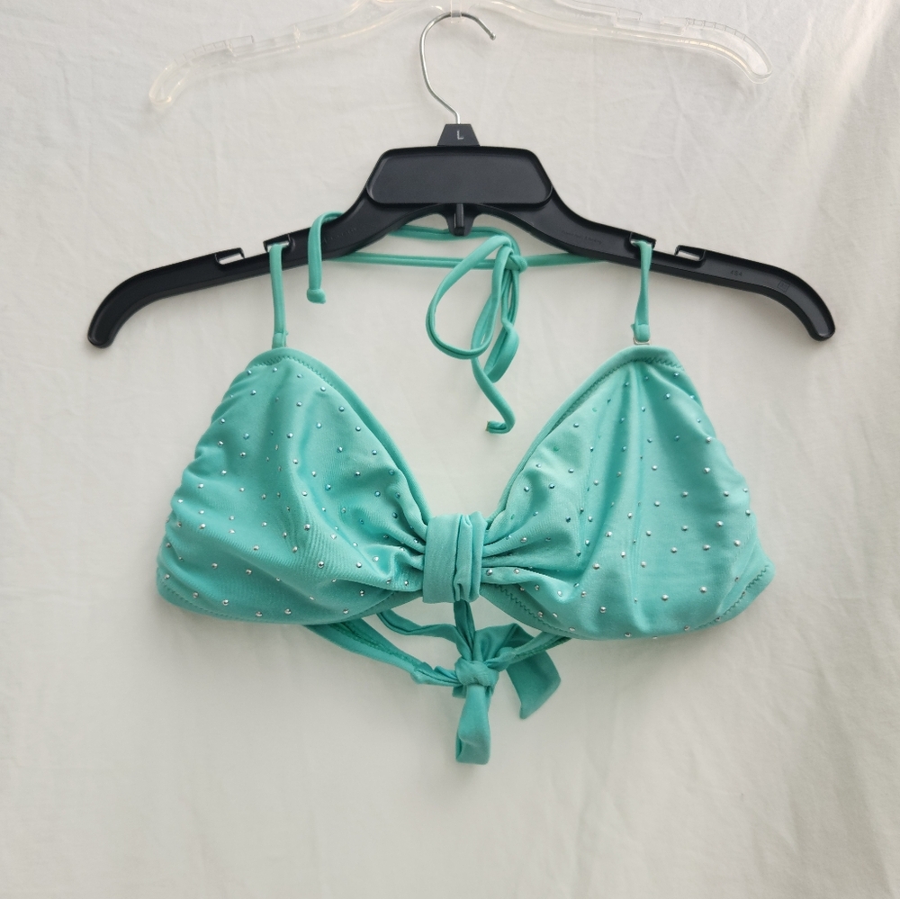 Xhilaration Turquoise Bikini Top